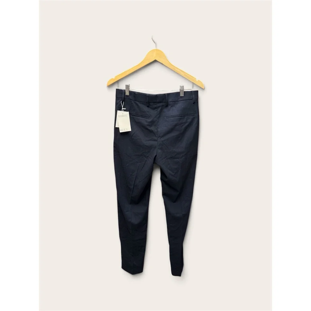 H&M Mens Skinny Fit Dress Pants Navy Blue Size 30R NWT 0714032